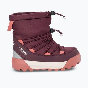 Detské snehule Viking Footwear Spaceship Warm SC Waterproof plum/pink