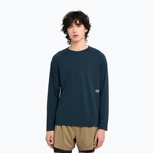 Pánske bežecké tričko longsleeve Ciele Athletics DLY deep space