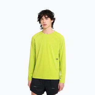 Pánske bežecké tričko longsleeve Ciele Athletics DLY lime green