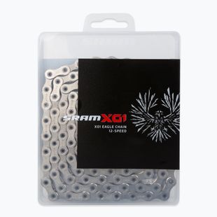 SRAM CN PCX01 EAGLE 126LI W/ PWR.LC cyklistická reťaz strieborná 00.2518.023.011