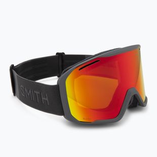 Lyžiarske okuliare Smith Blazer slate/red sol-x mirror