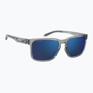 Pánske slnečné okuliare Under Armour Assist 2 grey blue/grey blue multilayer polarized