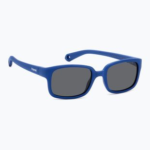 Detské slnečné okuliare Polaroid PLD K008/S matte blue/grey polarized
