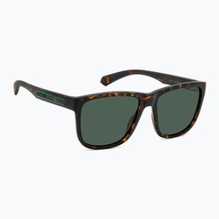 Pánske slnečné okuliare Polaroid PLD 2155/S matte brown havana/green polarized