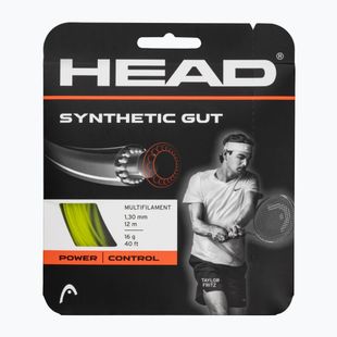 Tenisová struna HEAD Synthetic Gut 12 m žltá