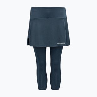 Dámska tenisová sukňa HEAD Club 3/4 Tights Skort navy