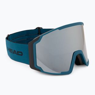 Lyžiarske okuliare HEAD Neves silver/petrol/fmr silver