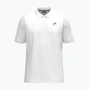 Pánske tenisové polo tričko HEAD Club 25 Tech Polo white