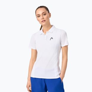 Dámske tenisové tričko HEAD Club 25 Tech Polo W white