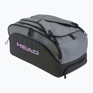 Taška HEAD Pro X Padel Duffle L 59,5 l čierna/tmavosivá
