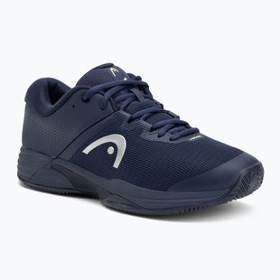 Pánska tenisová obuv HEAD Revolt Evo 2.0 Clay navy/ lime