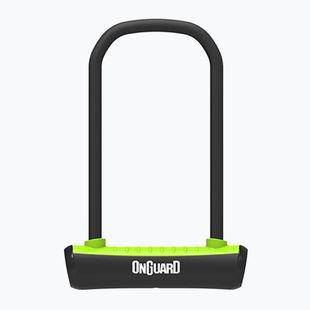 Zámok na bicykel OnGuard Neon 8152GR U-Lock čierno-zelený