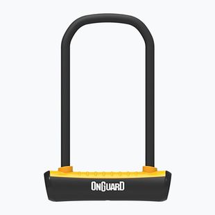 Zámok na bicykel OnGuard Neon 8152OR U-Lock čierno-oranžový