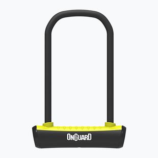 Zámok na bicykel OnGuard Neon 8152YL U-Lock čierno-žltý