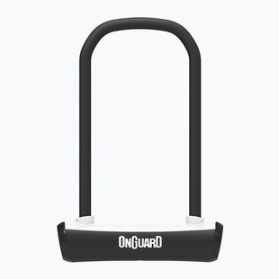 Zámok na bicykel OnGuard Neon 8155WH U-Lock čierno-biely