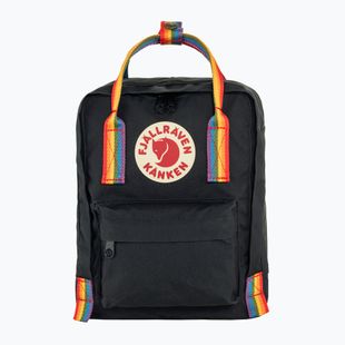 Mestský batoh Fjällräven Kanken Rainbow Mini 7 l black/rainbow pattern