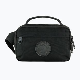 Taška/ľadvinka Fjällräven Kånken No. 2 Black Hip Pack black