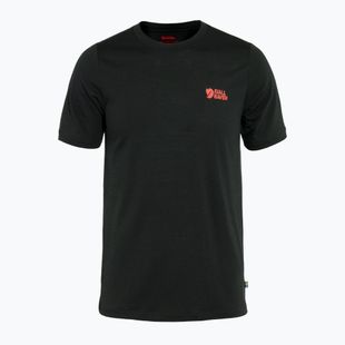 Pánske tričko Fjällräven Abisko Wool Logo black