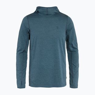 Pánska trekingová mikina Fjällräven 1960 Abisko Sun Hoodie indigo blue