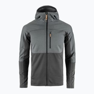 Pánska treková mikina Fjällräven Abisko Trail Fleece iron grey/grey