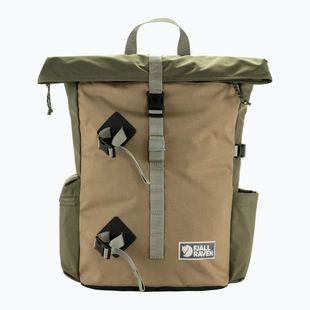 Mestský batoh Fjällräven Vardag Foldsack 25 l green/clay