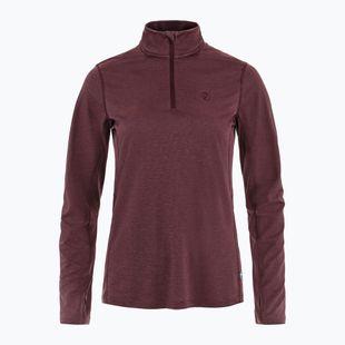 Dámska trekingová mikina Fjällräven Abisko Day Hike Half Zip port