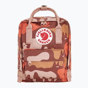 Mestský batoh Fjällräven Kanken Graphics Mini 7 l chalkrose/hidden animals