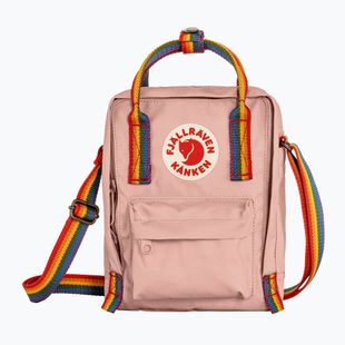 Vrecko Fjällräven Kanken Rainbow Sling 2,5 l chalk rose/rainbow