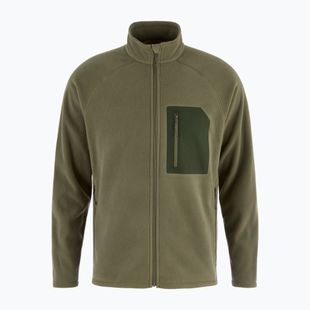 Pánska fleecová mikina Fjällräven Kaipak laurel green/deep forest