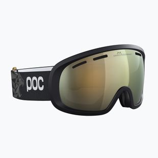 Lyžiarske okuliare POC Fovea Mid Marco Odermatt Ed. uranium black/podium gold/sunny gold