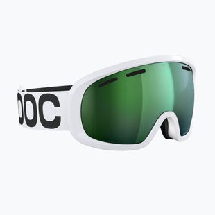 Lyžiarske okuliare POC Fovea Mid hydrogen white/partly sunny green