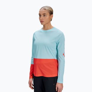 Dámsky cyklistický dres longsleeve POC Motion Air lazurite blue/carnelian range