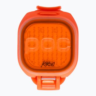 Svetlo na cyklistickú prilbu POC Knog Mini Helmet Light fluorescent orange