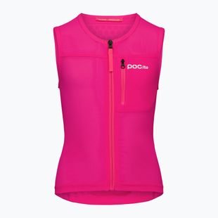 Detská bezpečnostná vesta POC Pocito VPD Air Vest Jr fluorescent pink