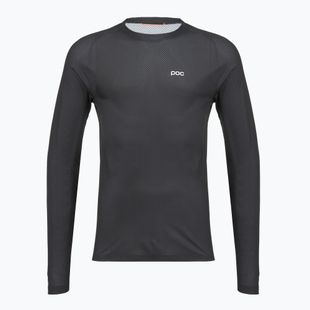 Pánsky cyklistický dres s dlhým rukávom POC Motion Air Jersey uranium black