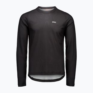 Pánsky cyklistický dres s dlhým rukávom POC Motion Air Jersey uranium black