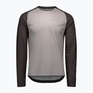 Pánsky cyklistický dres s dlhým rukávom POC Motion Air Jersey granite grey