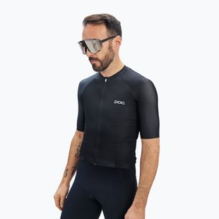 Pánsky cyklistický dres POC Pristine uranium black