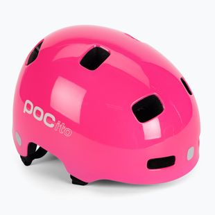 Detská cyklistická prilba POC POCito Crane MIPS fluorescent pink