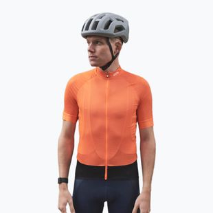 Pánsky cyklistický dres POC Essential Road poc o zink orange