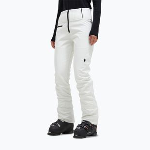Dámske lyžiarske nohavice Peak Performance High Stretch off white
