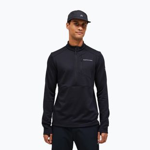 Pánska fleecová mikina Peak Performance Trail Polartec Power Grid Half Zip black