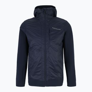 Pánska bunda Peak Performance Radiance Hybrid Hood blue shadow