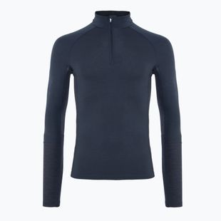 Pánske termoaktivne tričko s dlhým rukávom Peak Performance Magic Half Zip blue shadow