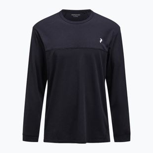 Pánske tričko Peak Performance Trail Wool Blend Longsleeve black