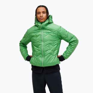 Pánska zateplená bunda Peak Performance Elevate Liner Hood peppermint