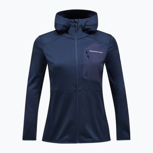 Dámska mikina Peak Performance Utility Light Zip blue shadow