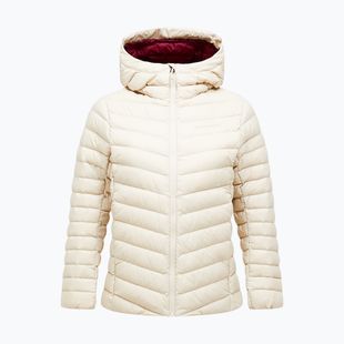 Dámska páperová bunda Peak Performance Frost Down Hood Jacket Sand Fog