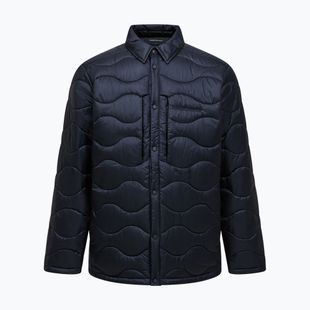 Pánska páperová bunda Peak Performance Helium Synthetic Overshirt Black