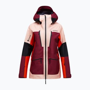 Dámska lyžiarska bunda Peak Performance Vertical Gore-Tex Pro Jacket peach fuzz/vertical zenith